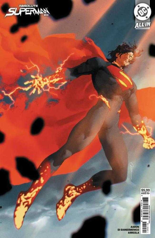 ABSOLUTE SUPERMAN #10 COVER B GERALD PAREL CARD STOCK VARIANT
