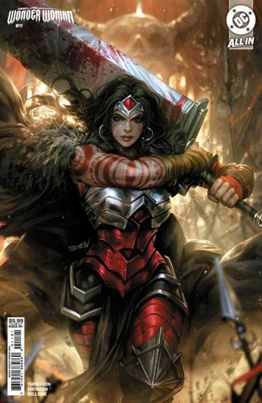 ABSOLUTE WONDER WOMAN #11 COVER B DERRICK CHEW CARD STOCK VARIANT