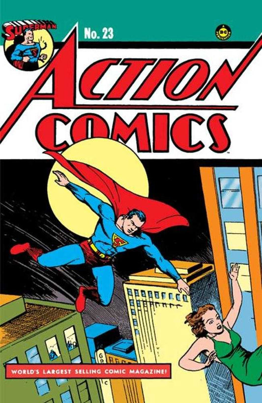 ACTION COMICS #23 FACSIMILE EDITION COVER A JOE SHUSTER