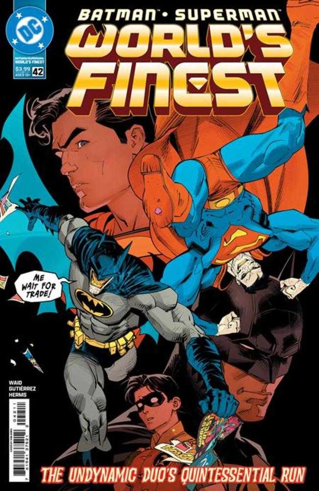 BATMAN SUPERMAN WORLDS FINEST #42 COVER A DAN MORA
