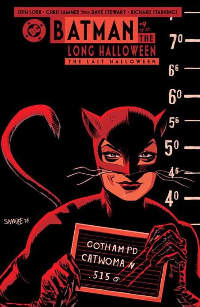 BATMAN THE LONG HALLOWEEN THE LAST HALLOWEEN #9 (OF 10) COVER B CHRIS SAMNEE CARD STOCK VARIANT