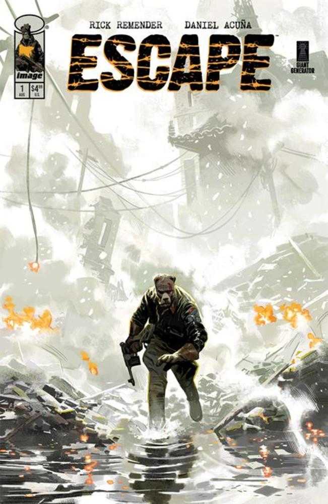 ESCAPE #1 COVER A DANIEL ACUNA