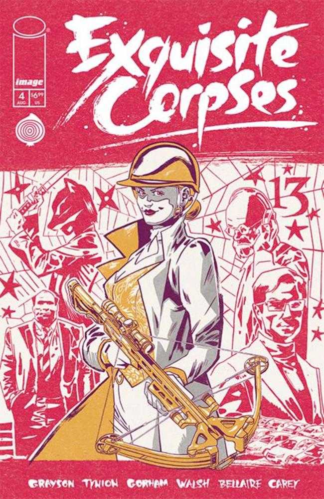 EXQUISITE CORPSES #4 COVER C MICHAEL WALSH POLYBAGGED & PLAYING CARD VARIANT (MATURE)