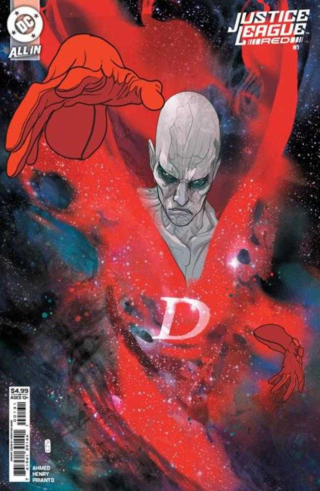 JUSTICE LEAGUE RED #1 (OF 6) COVER C CHRISTIAN WARD CARD STOCK VARIANT