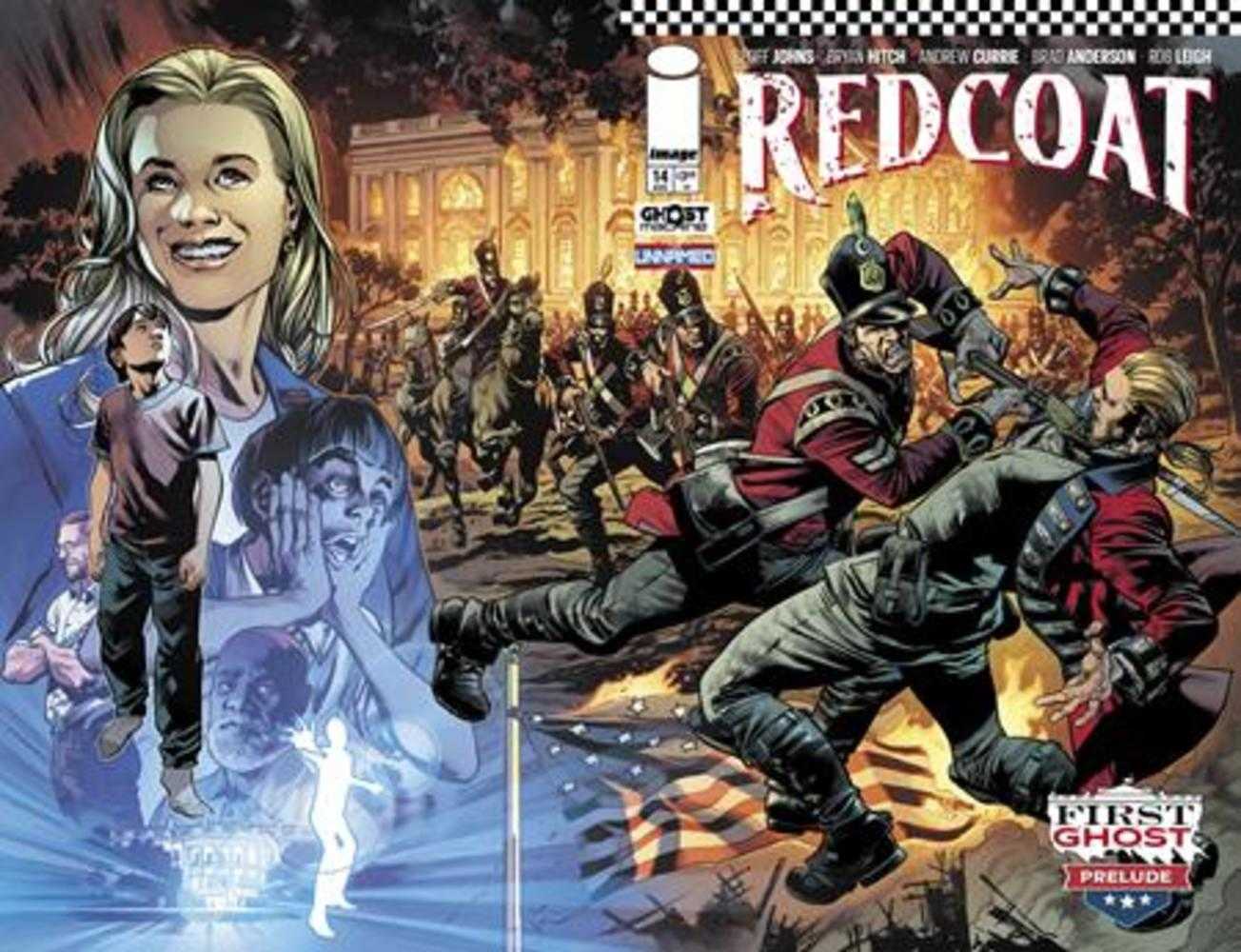 REDCOAT #14 COVER A BRYAN HITCH & BRAD ANDERSON WRAPAROUND