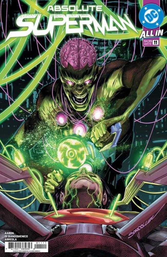 ABSOLUTE SUPERMAN #11 COVER A RAFA SANDOVAL