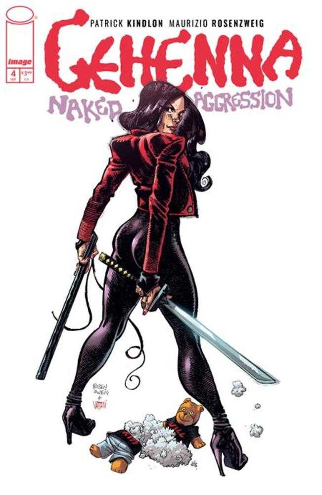GEHENNA NAKED AGGRESSION #4 (OF 4) COVER A MAURIZIO ROSENZWEIG