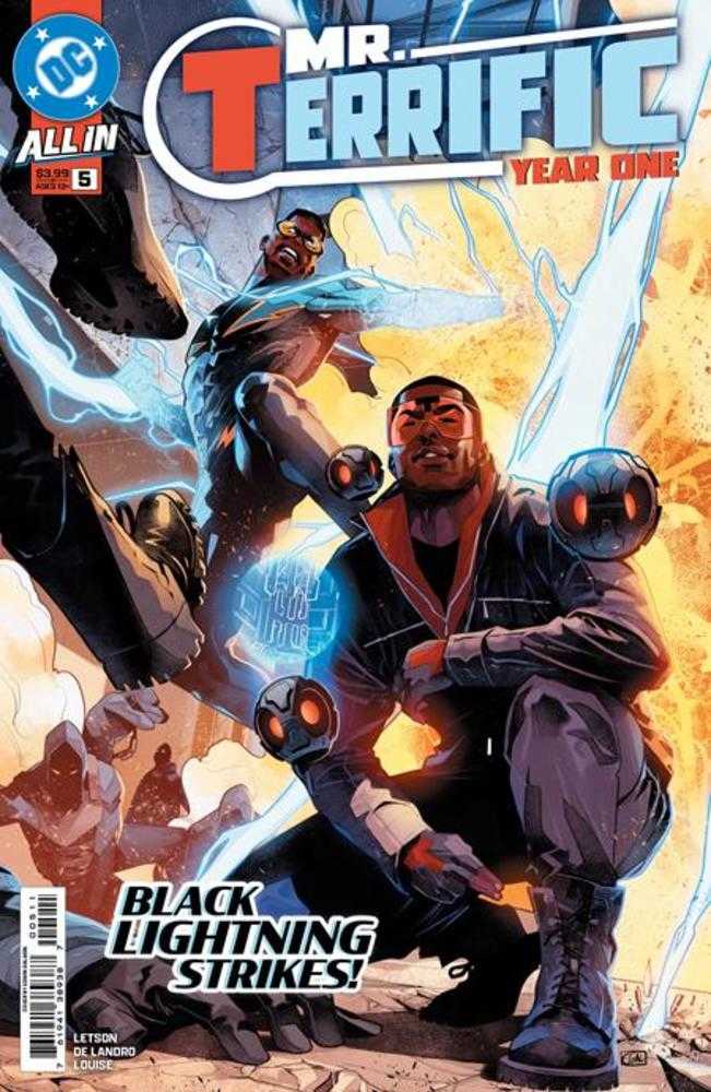 MR TERRIFIC YEAR ONE #5 (OF 6) COVER A EDWIN GALMON