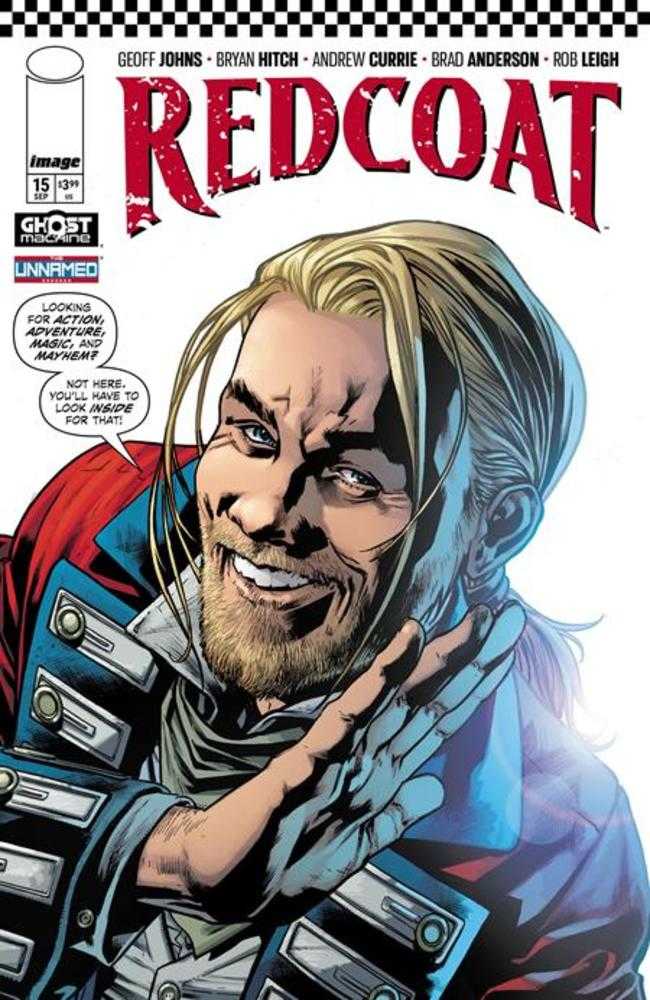 REDCOAT #15 COVER A BRYAN HITCH & BRAD ANDERSON WRAPAROUND