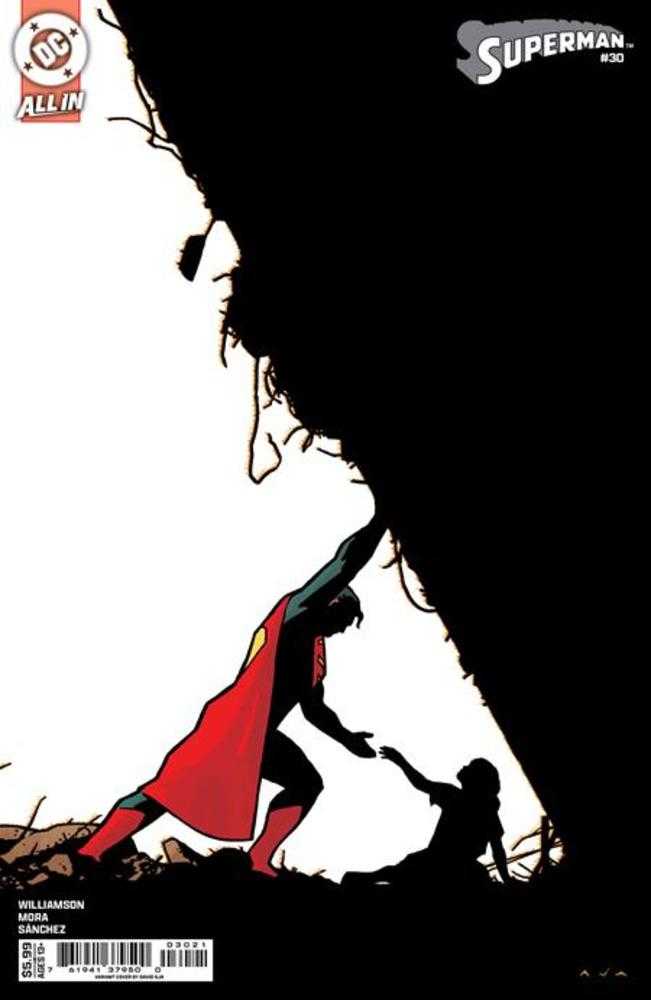 SUPERMAN #30 COVER B DAVID AJA CARD STOCK VARIANT