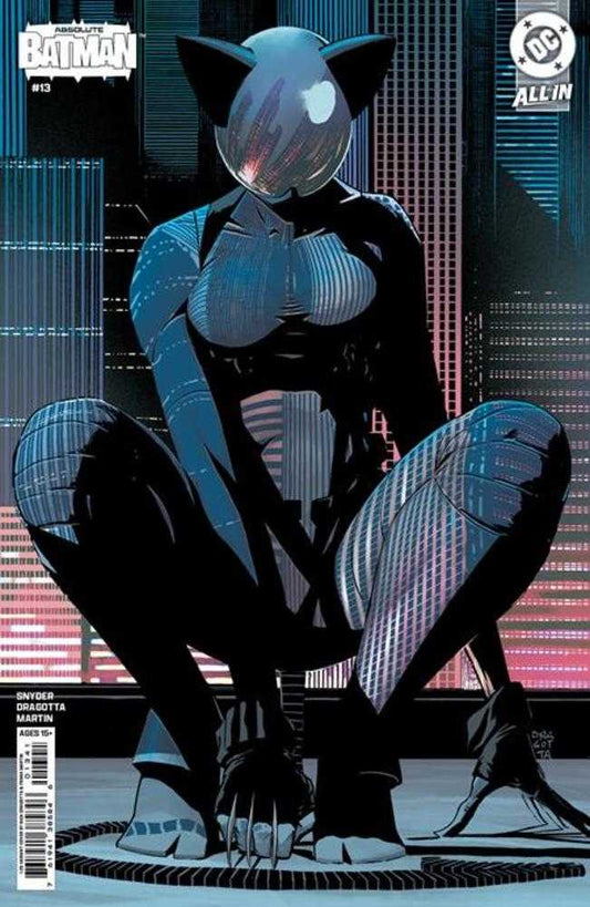 ABSOLUTE BATMAN #13 COVER H 1:25 NICK DRAGOTTA STEALTH MODE CARD STOCK VARIANT