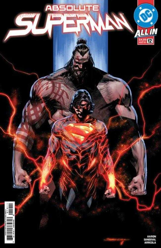 ABSOLUTE SUPERMAN #12 COVER A RAFA SANDOVAL