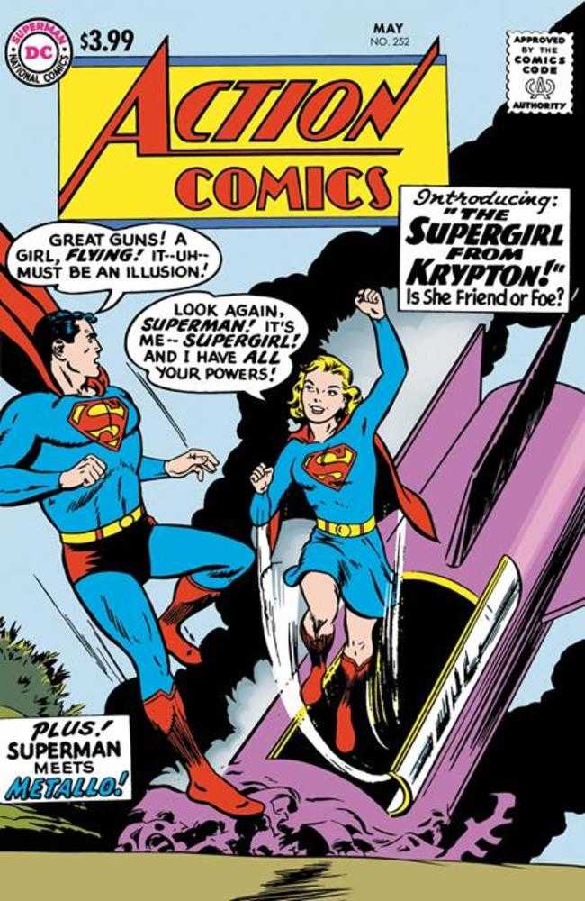 ACTION COMICS #252 FACSIMILE EDITION COVER A CURT SWAN