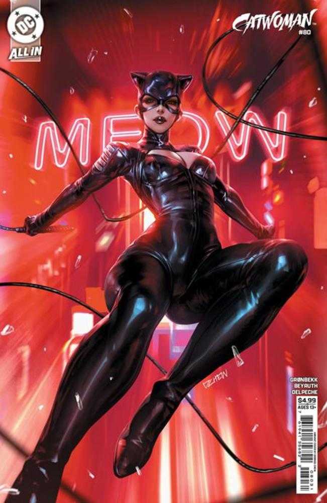 CATWOMAN #80 COVER C DERRICK CHEW CARD STOCK VARIANT