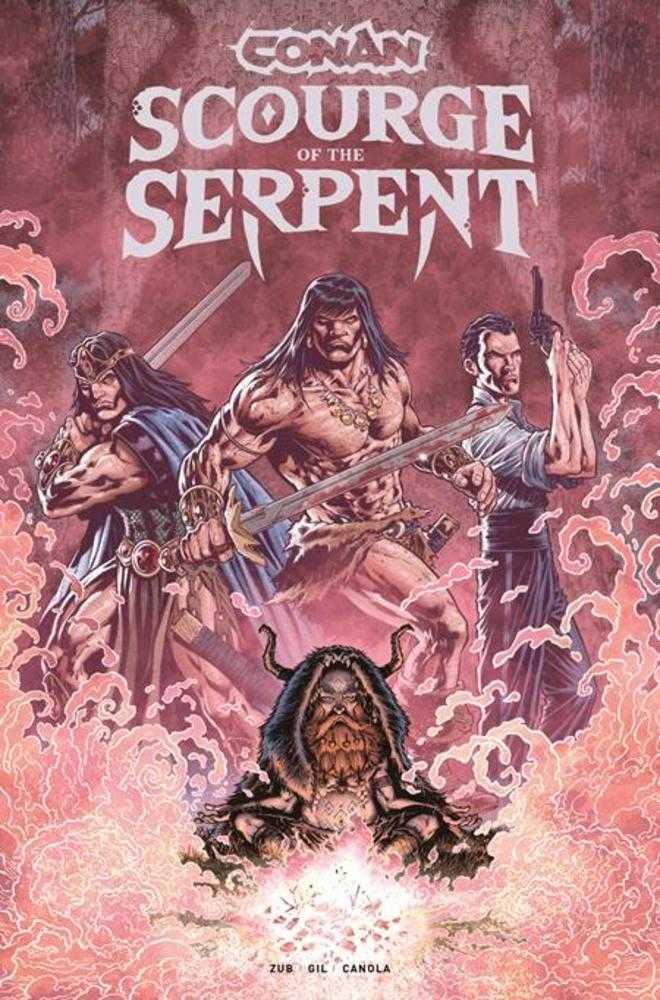CONAN THE BARBARIAN SCOURGE OF THE SERPENT #2 (OF 4) COVER D IAN CHURCHILL VARIANT (MATURE)
