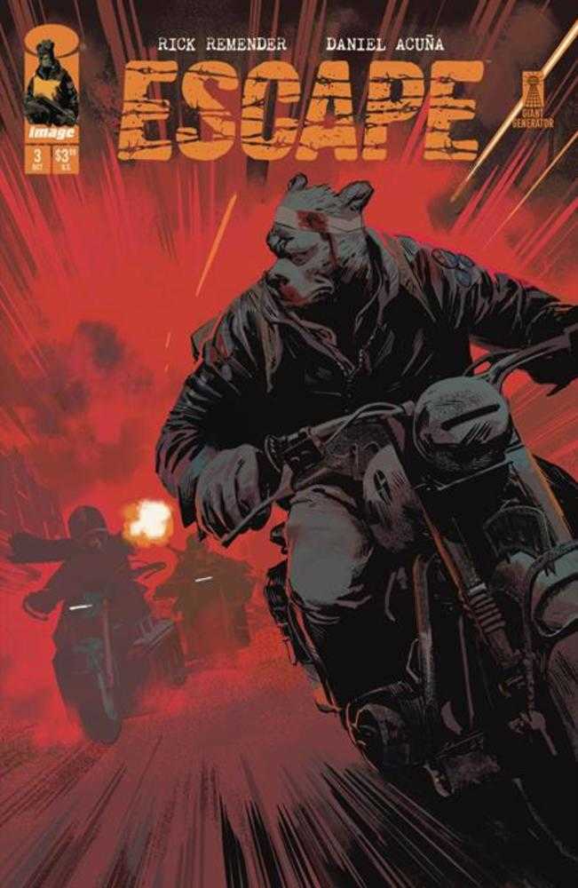 ESCAPE #3 COVER A DANIEL ACUNA
