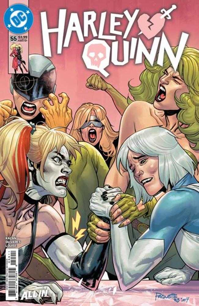 HARLEY QUINN #55 COVER A YANICK PAQUETTE