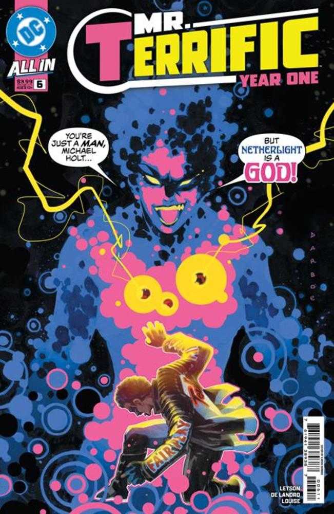 MR TERRIFIC YEAR ONE #6 (OF 6) COVER A KAREN S DARBOE