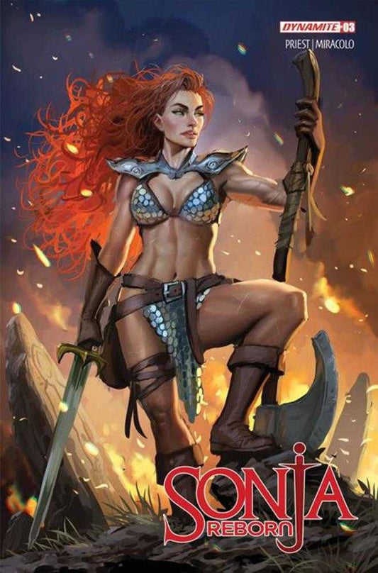 SONJA REBORN #3 COVER A STJEPAN SEJIC VARIANT