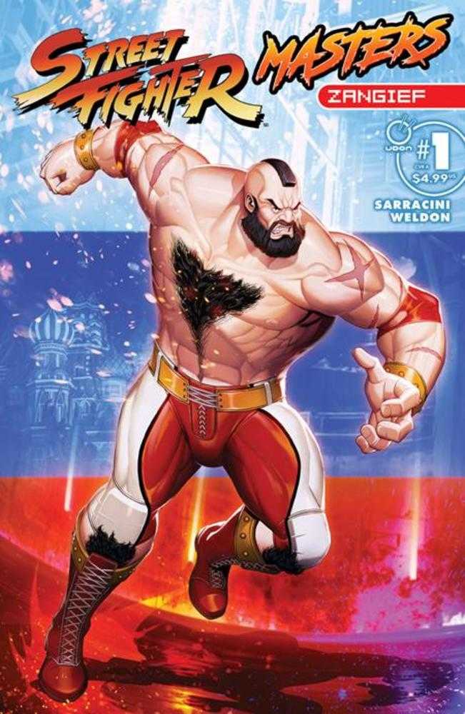 STREET FIGHTER MASTERS ZANGIEF #1 (ONE SHOT) COVER A GENZOMAN