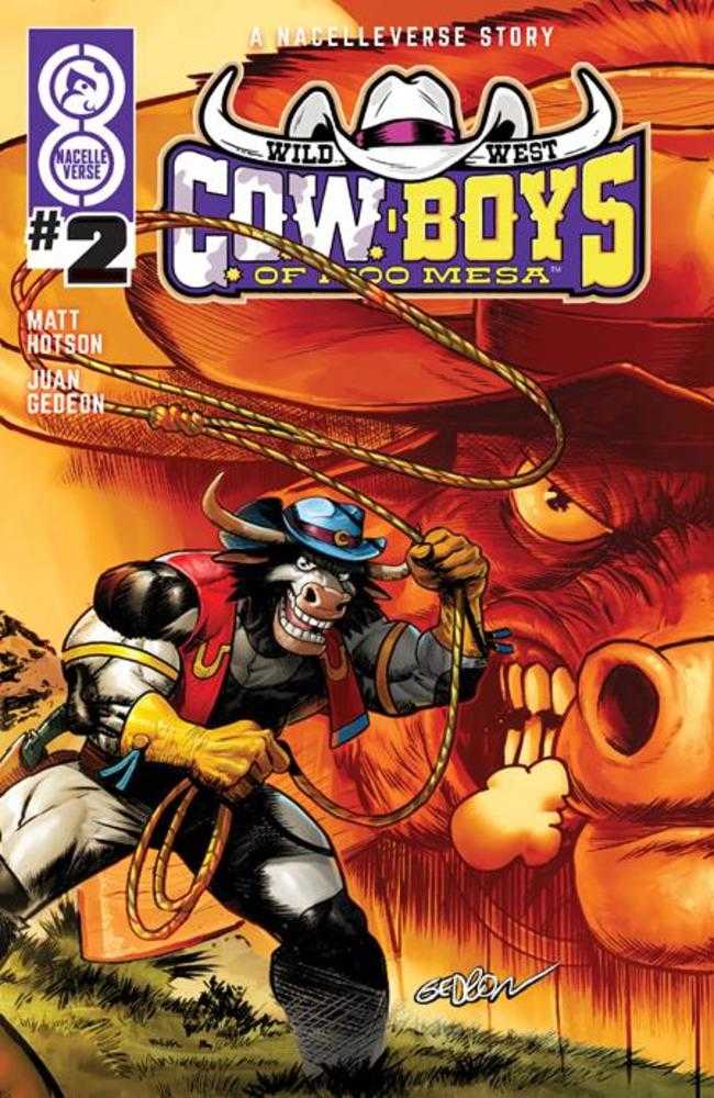 WILD WEST COW BOYS OF MOO MESA #2 (OF 4) COVER A JUAN GEDEON