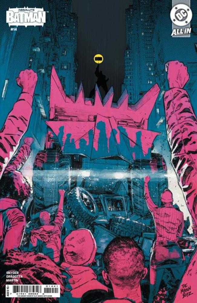 ABSOLUTE BATMAN #14 COVER D 1:25 CLAY MANN & SETH MANN CARD STOCK VARIANT