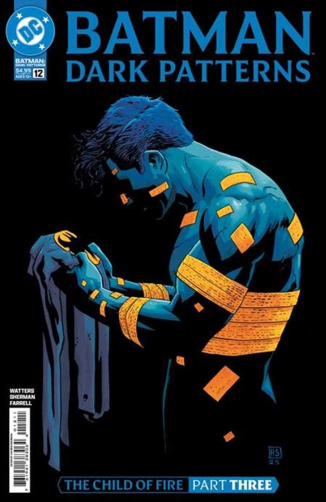 BATMAN DARK PATTERNS #12 (OF 12) COVER A HAYDEN SHERMAN