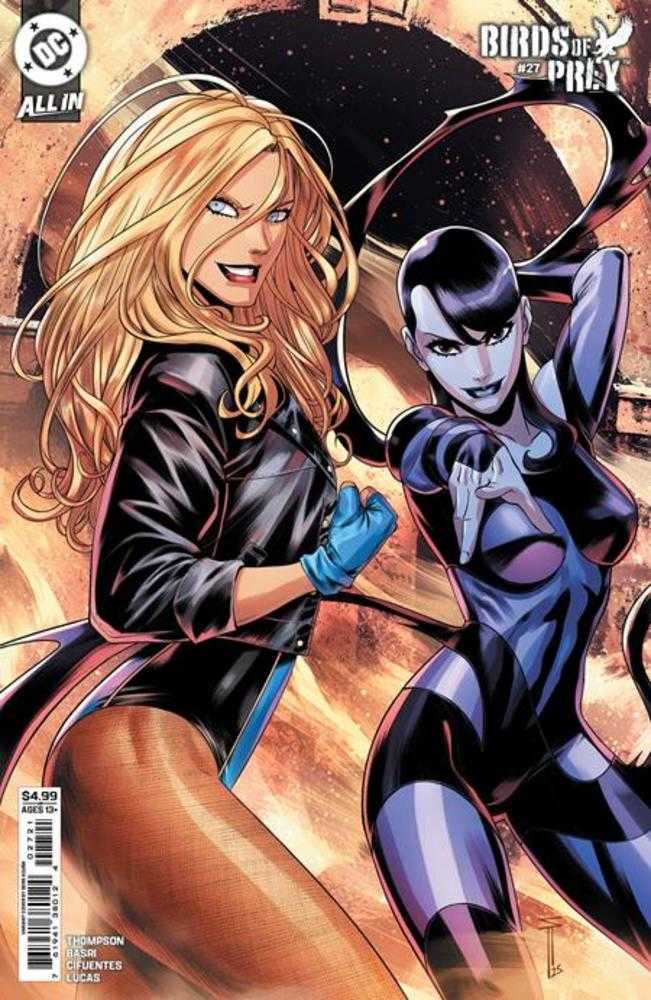 BIRDS OF PREY #27 COVER C SERG ACUNA CARD STOCK VARIANT