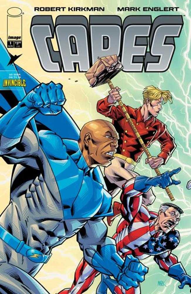 INVINCIBLE UNIVERSE CAPES #1 COVER B MARK ENGLERT VARIANT