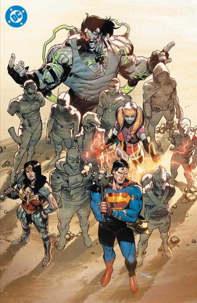 DC K.O. #2 (OF 5) COVER J JAVIER FERNANDEZ FOIL VARIANT