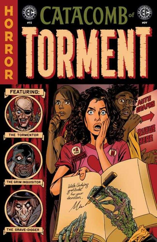 EC CATACOMB OF TORMENT #5 COVER A MARK BUCKINGHAM