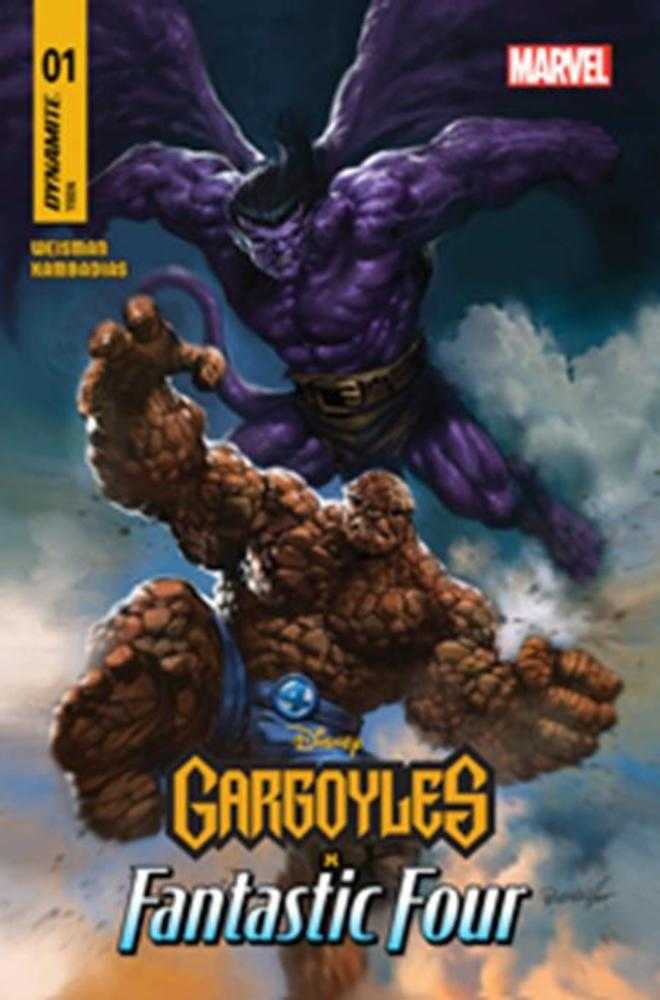 GARGOYLES X FANTASTIC FOUR #1 COVER A LUCIO PARRILLO