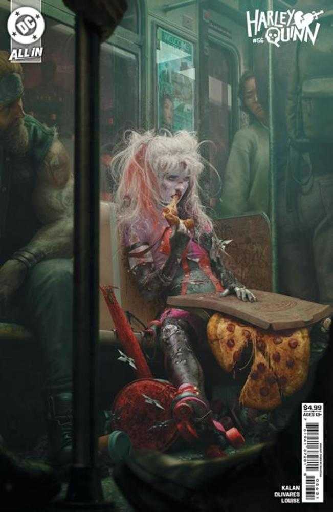 HARLEY QUINN #56 COVER C RAHZZAH CARD STOCK VARIANT
