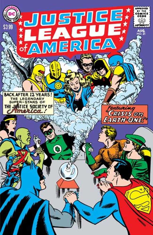 JUSTICE LEAGUE OF AMERICA #21 FACSIMILE EDITION COVER A MIKE SEKOWSKY