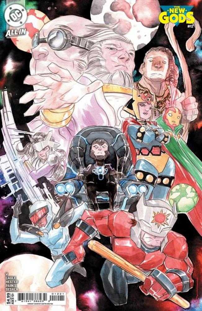 NEW GODS #12 (OF 12) COVER B DUSTIN NGUYEN CARD STOCK VARIANT
