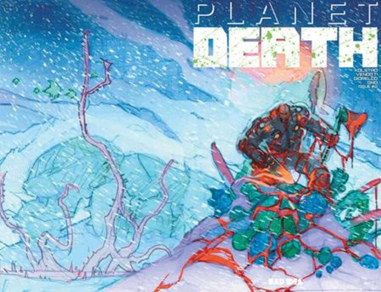 PLANET DEATH #2 (OF 4) COVER B RYAN SOOK WRAPAROUND VARIANT