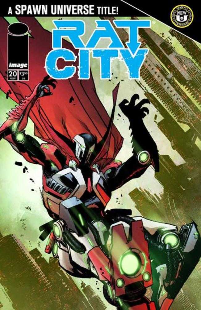 SPAWN RAT CITY #20 COVER A VON RANDAL