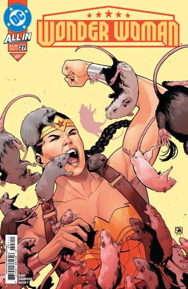 WONDER WOMAN #27 COVER A DANIEL SAMPERE