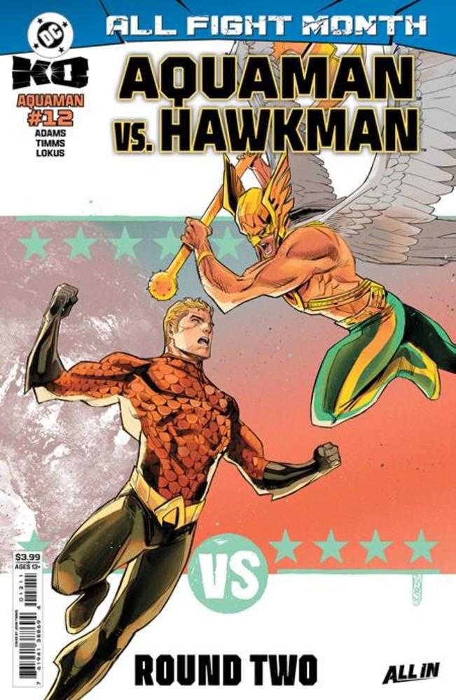 AQUAMAN #12 COVER A JOHN TIMMS (DC K.O.)