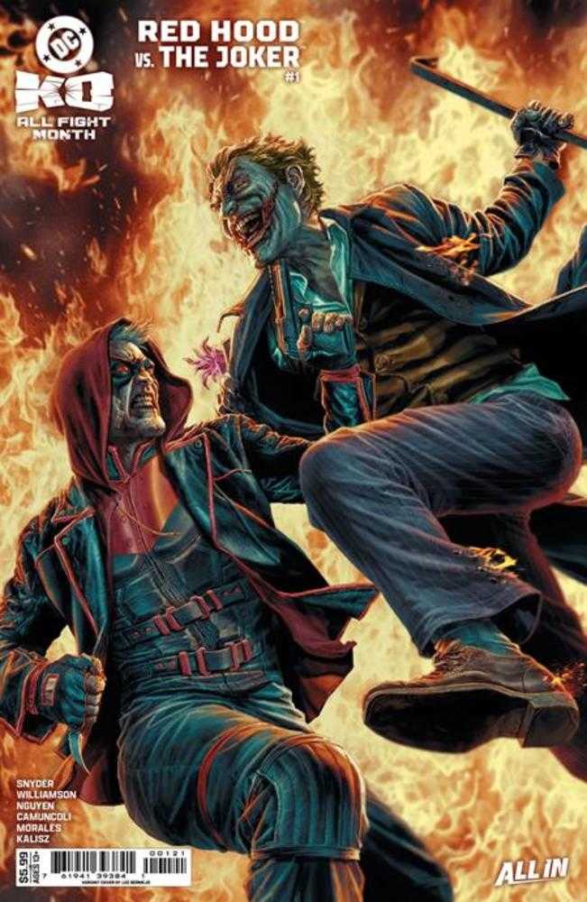 DC K.O. RED HOOD VS JOKER #1 (ONE SHOT) COVER C LEE BERMEJO CARD STOCK VARIANT