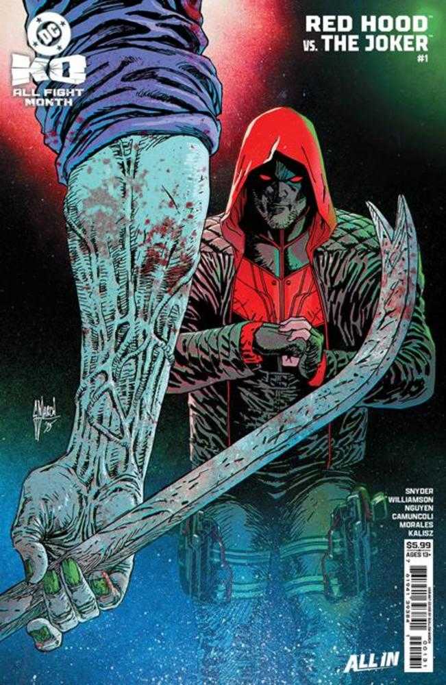 DC K.O. RED HOOD VS JOKER #1 (ONE SHOT) COVER D GUILLEM MARCH CARD STOCK VARIANT