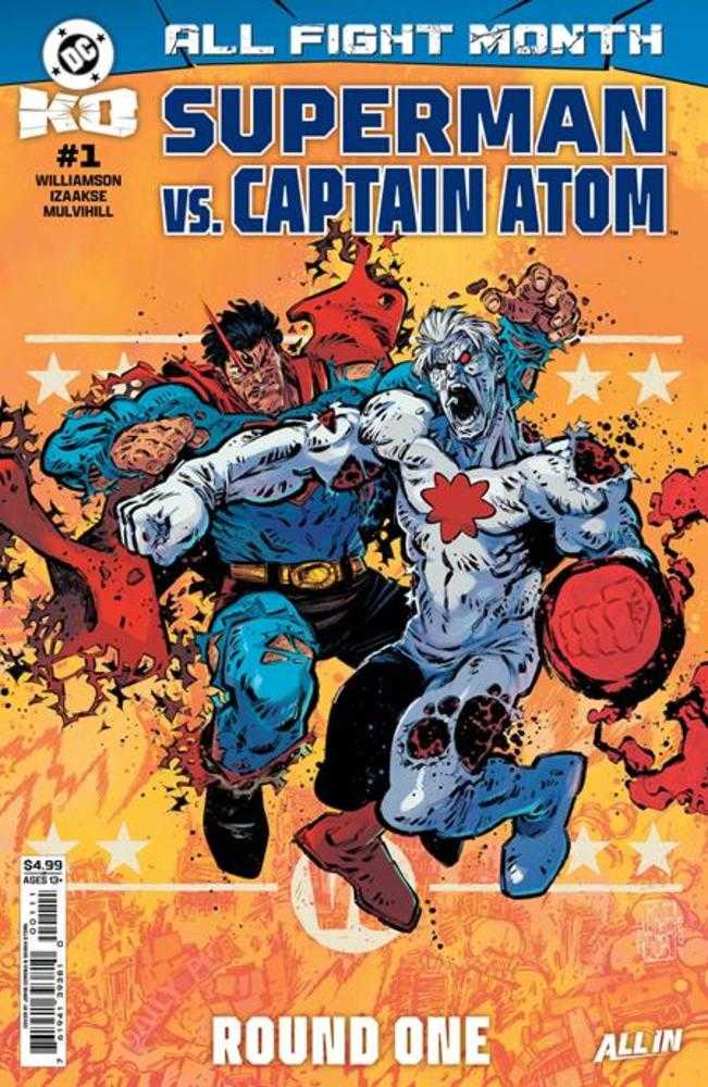 DC K.O. SUPERMAN VS CAPTAIN ATOM #1 (ONE SHOT) COVER A JORGE CORONA