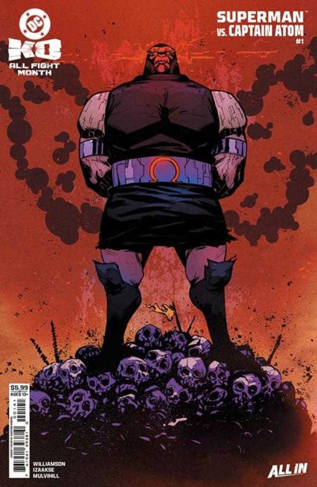 DC K.O. SUPERMAN VS CAPTAIN ATOM #1 (ONE SHOT) COVER D SANFORD GREENE CARD STOCK VARIANT