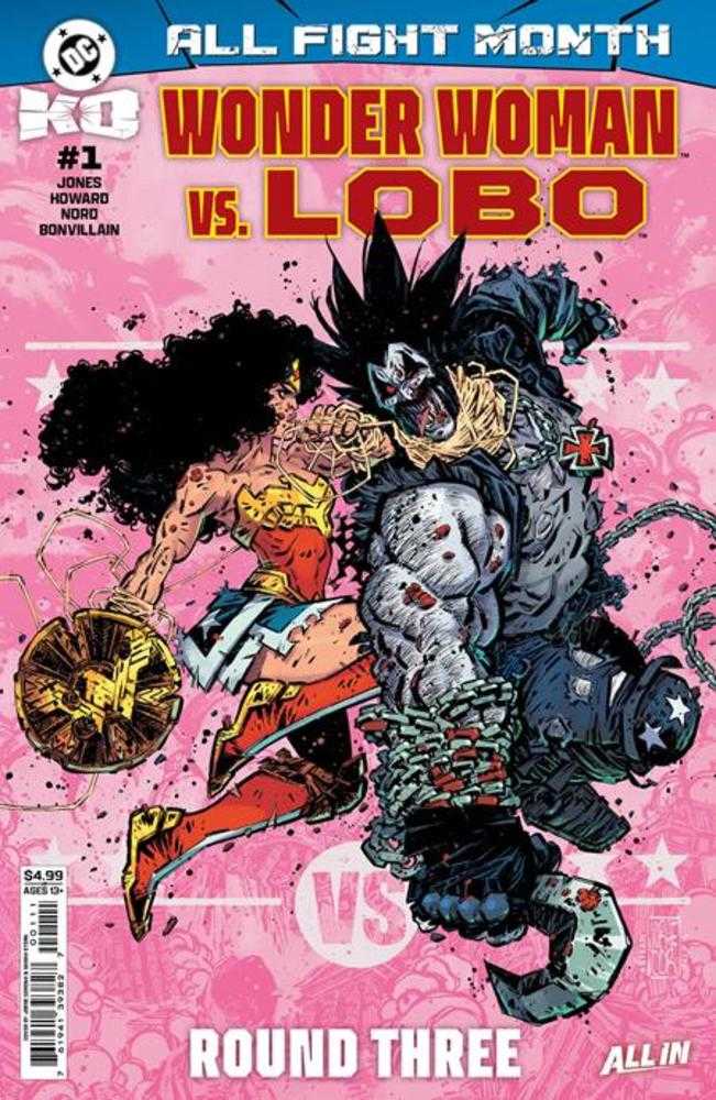 DC K.O. WONDER WOMAN VS LOBO #1 (ONE SHOT) COVER A JORGE CORONA