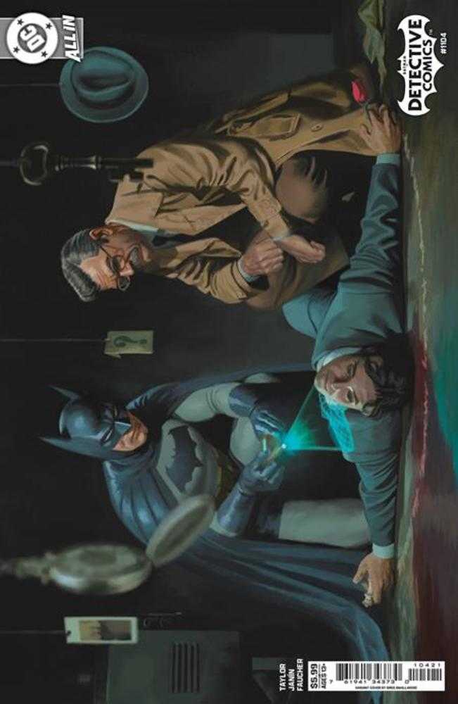 DETECTIVE #1104 COVER B GREG SMALLWOOD CARD STOCK VARIANT (DC 2025) Comic