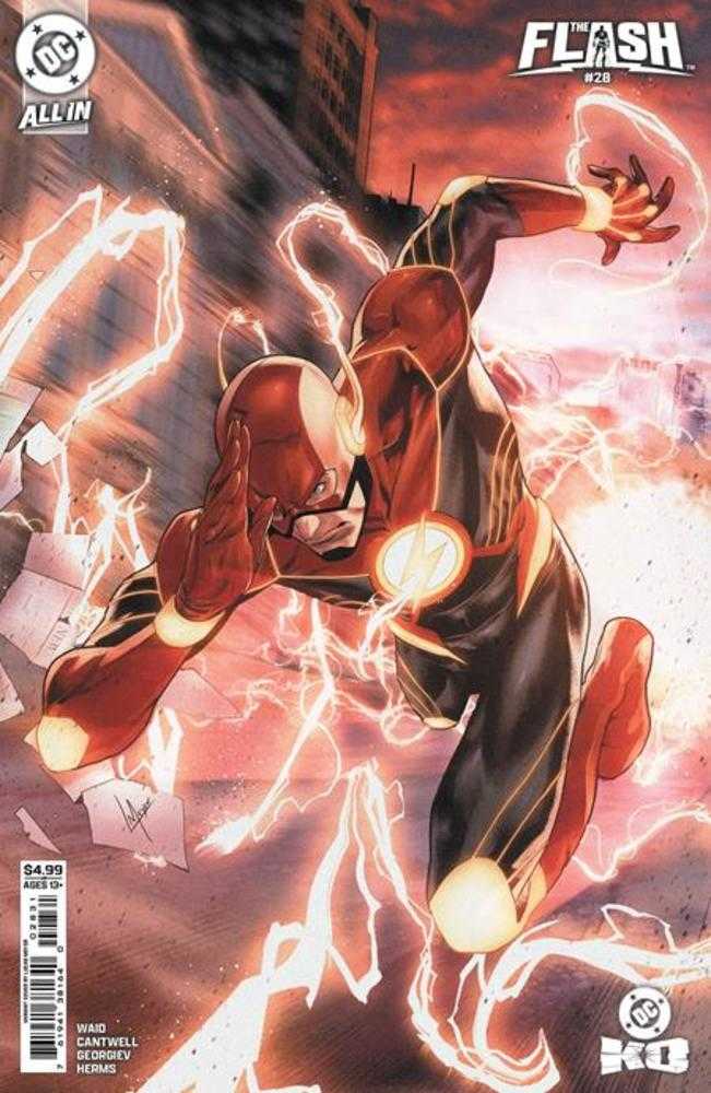 FLASH #28 COVER E LUCAS MEYER CARD STOCK VARIANT (DC K.O.) (DC 2025) Comic
