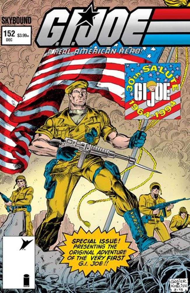 G.I. JOE A REAL AMERICAN HERO #152 HAMA FILES EDITION COVER A PHIL GOSIER & SCOT