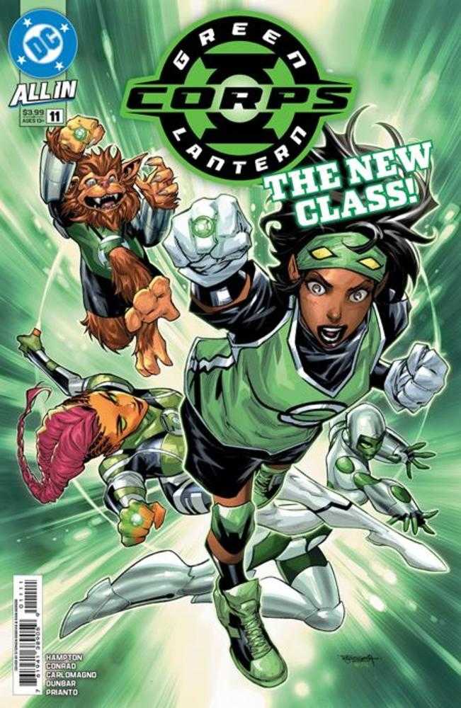 GREEN LANTERN CORPS #11 COVER A STEPHEN SEGOVIA