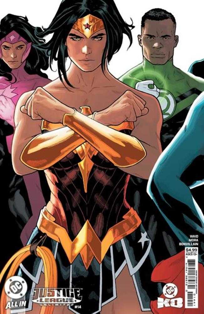 JUSTICE LEAGUE UNLIMITED #14 COVER C JEFF SPOKES CARD STOCK VARIANT (DC K.O.)