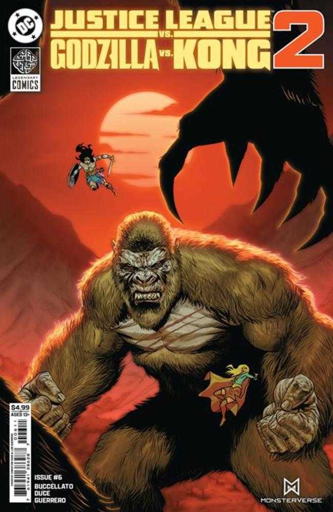 JUSTICE LEAGUE VS GODZILLA VS KONG 2 #6 COVER A CHRISTIAN DUCE (DC 2025) Comic